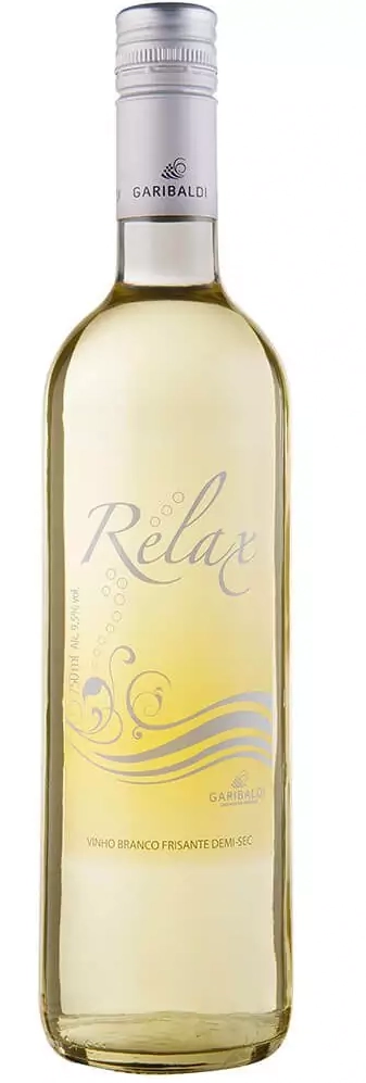 Vinho Brasileiro Branco Frisante Demi Sec Relax Garrafa 750ml