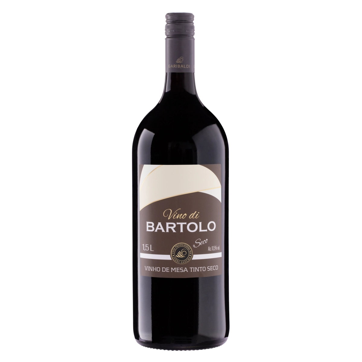 Vinho Brasileiro Tinto Seco Vino Di Bartolo Serra Gaúcha Garrafa 1,5l