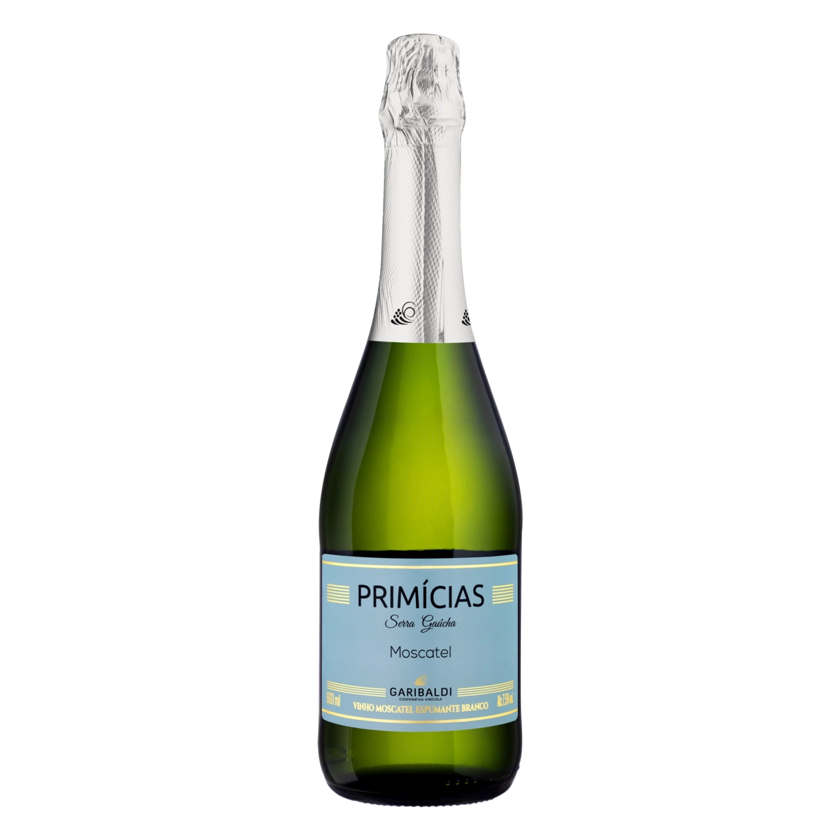 Espumante Brasileiro Branco Primícias Moscatel Serra Gaúcha Garrafa 660ml