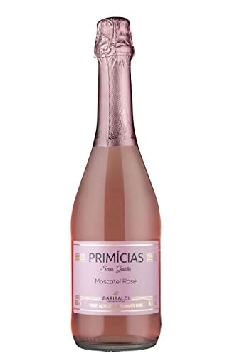 Espumante Brasileiro Rosé Primícias Moscatel Serra Gaúcha Garrafa 660ml
