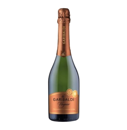 Espumante Brasileiro Branco Natural Brut Garibaldi Viognier Serra Gaúcha Garrafa 750ml