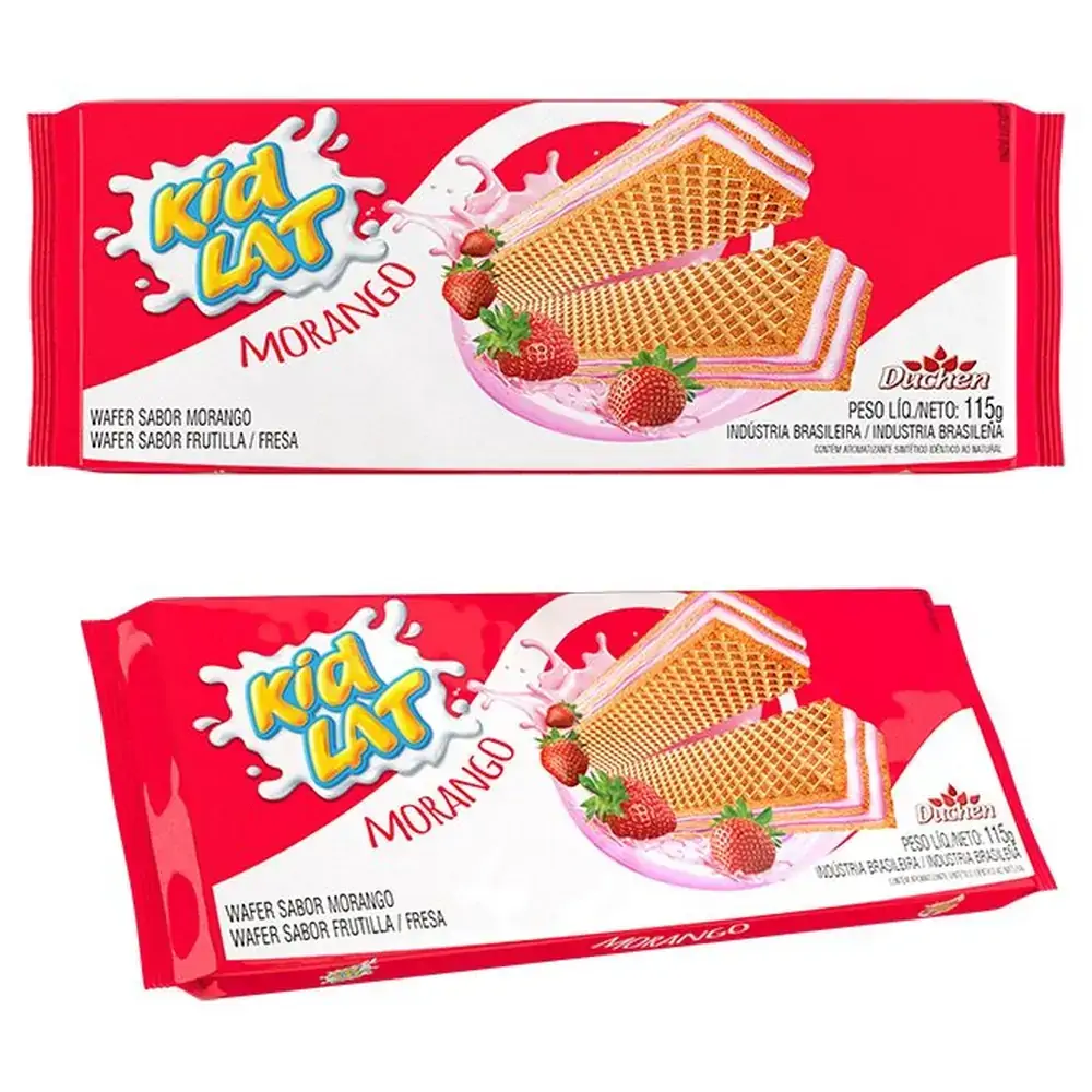 Bisc. Kidlat Wafer 115g Morango