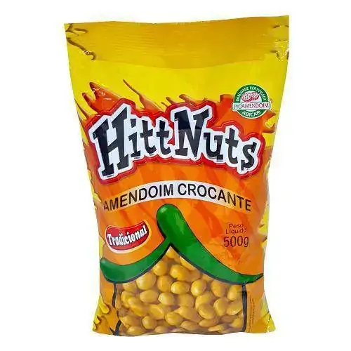 Amendoim Hitt Nuts 500gr Tradicional Crocante