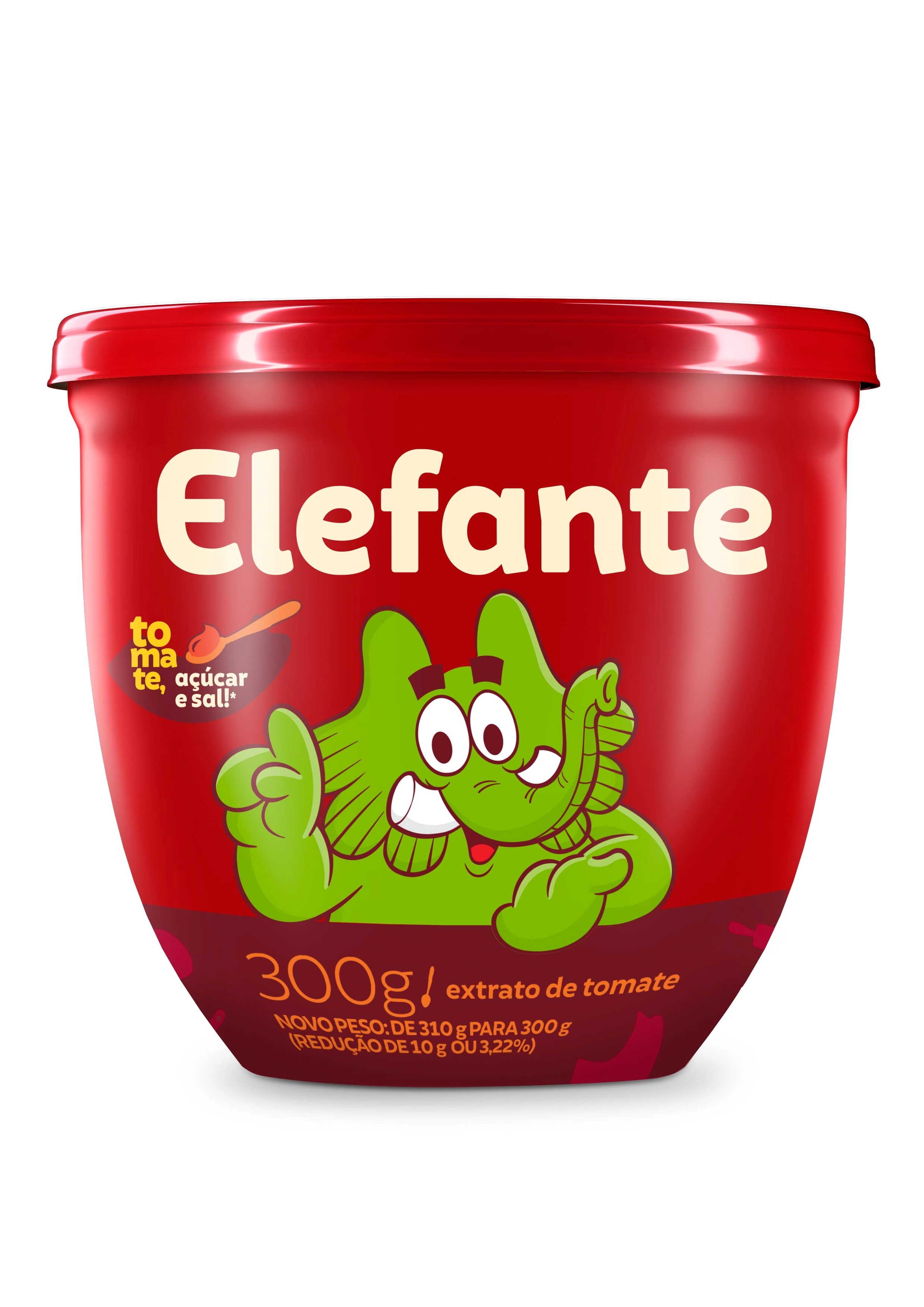Extrato De Tomate Elefante Pote 300g
