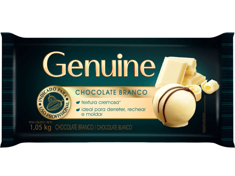 Chocolate Branco Genuine 1kg