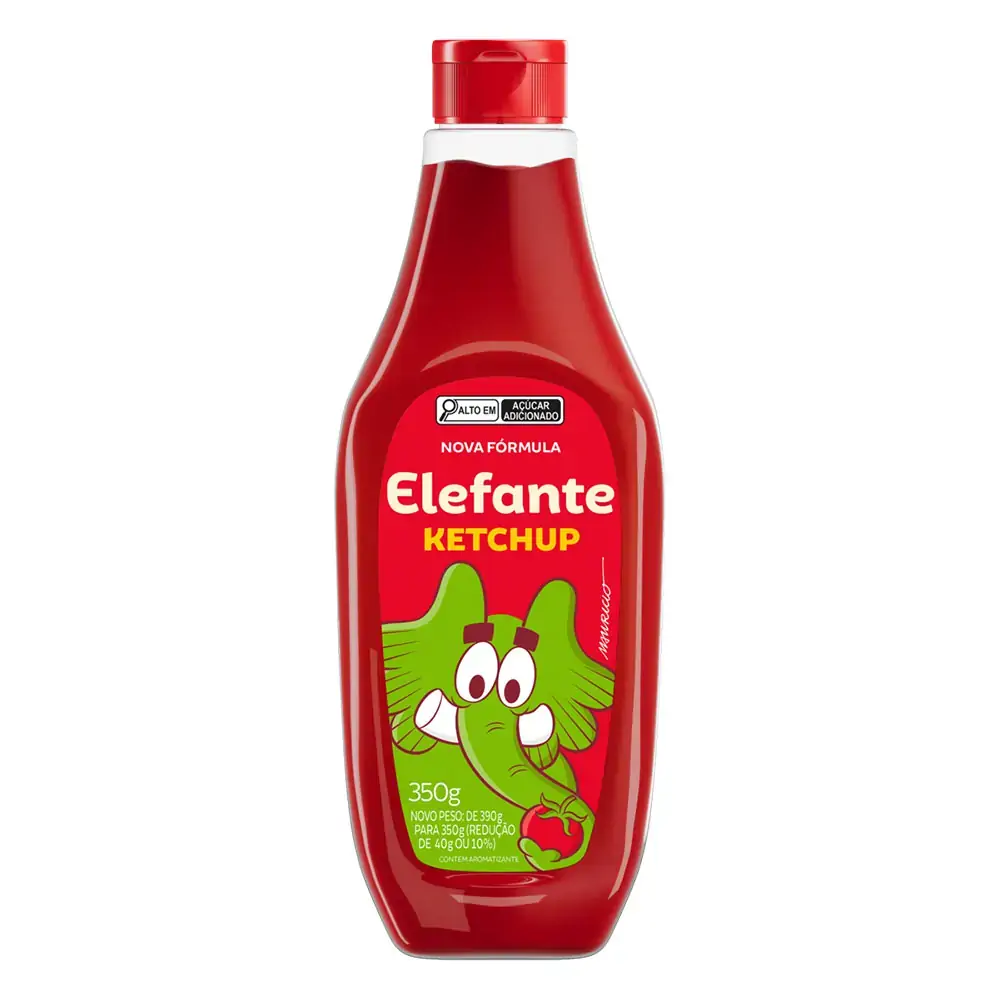 Ketchup Elefante Squeeze 350g