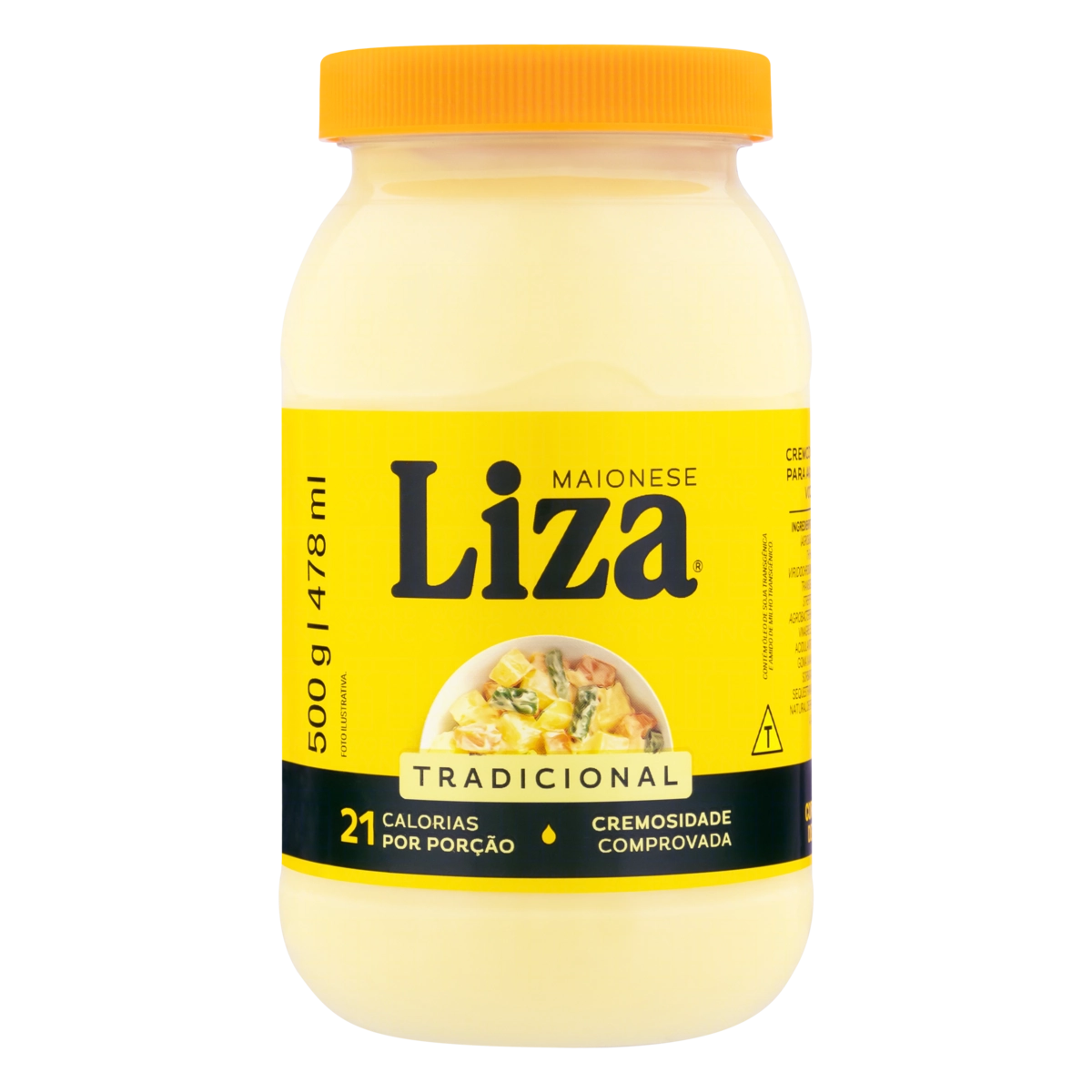 Maionese Tradicional Liza Pote 500g
