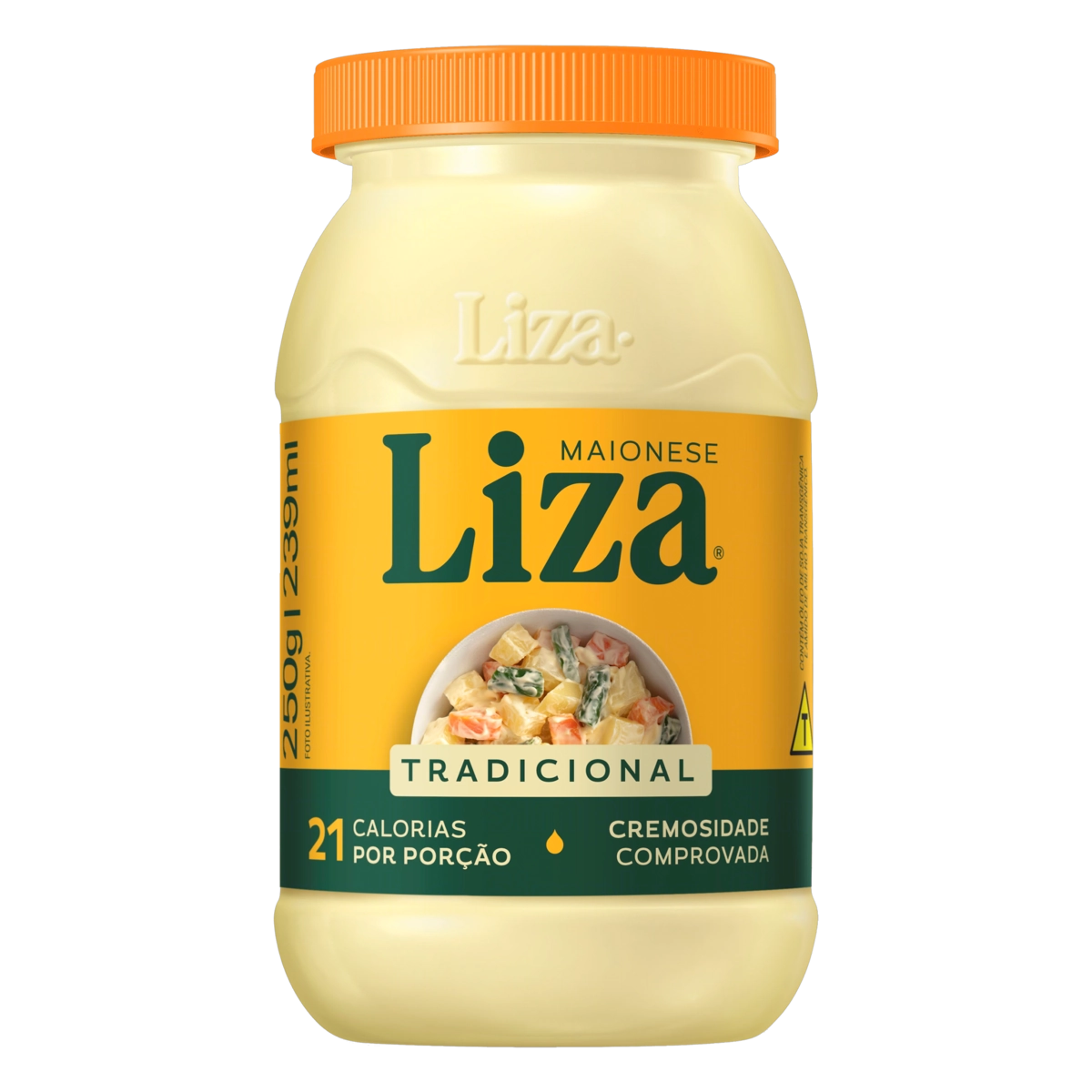 Maionese Tradicional Liza Pote 250g