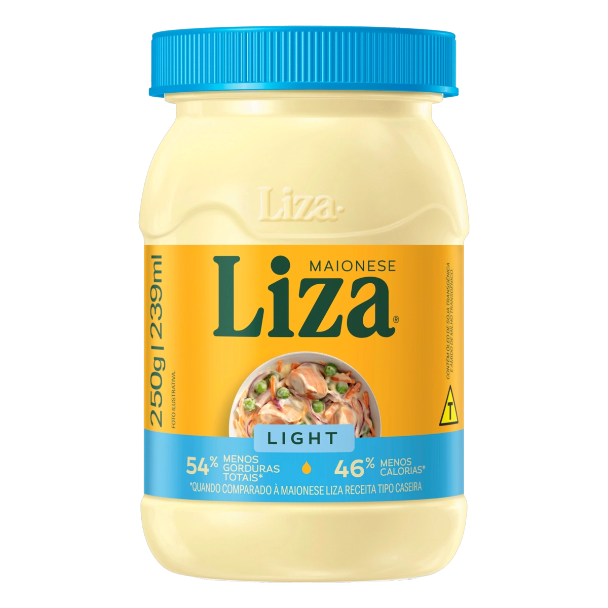 Maionese Light Liza Pote 250g