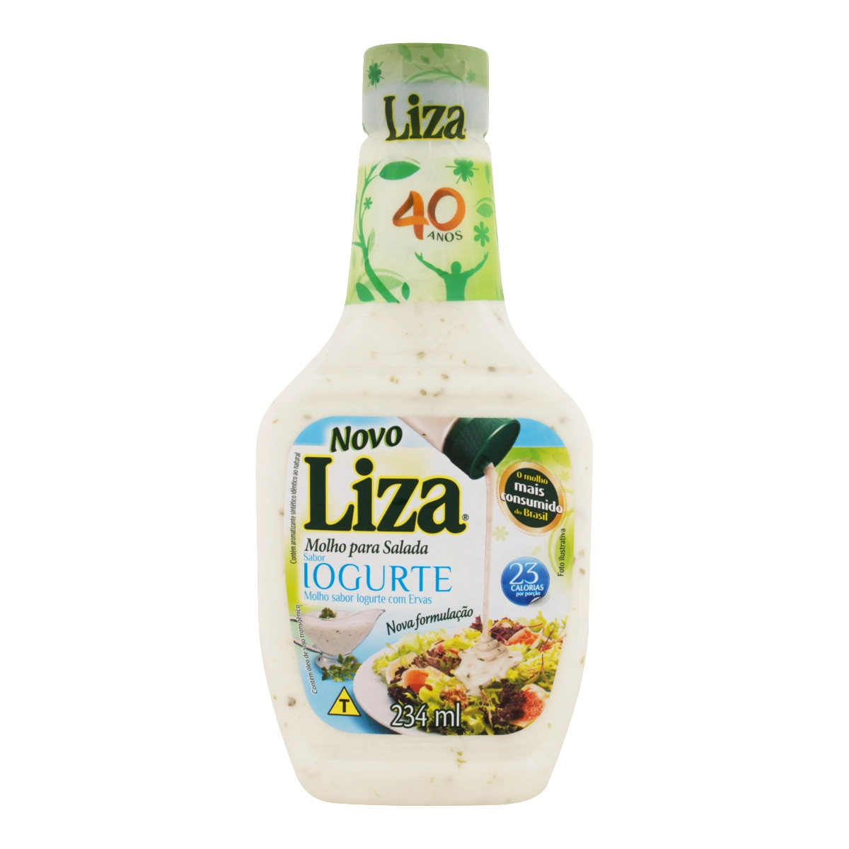 Molho Para Salada Iogurte Liza Squeeze 234ml