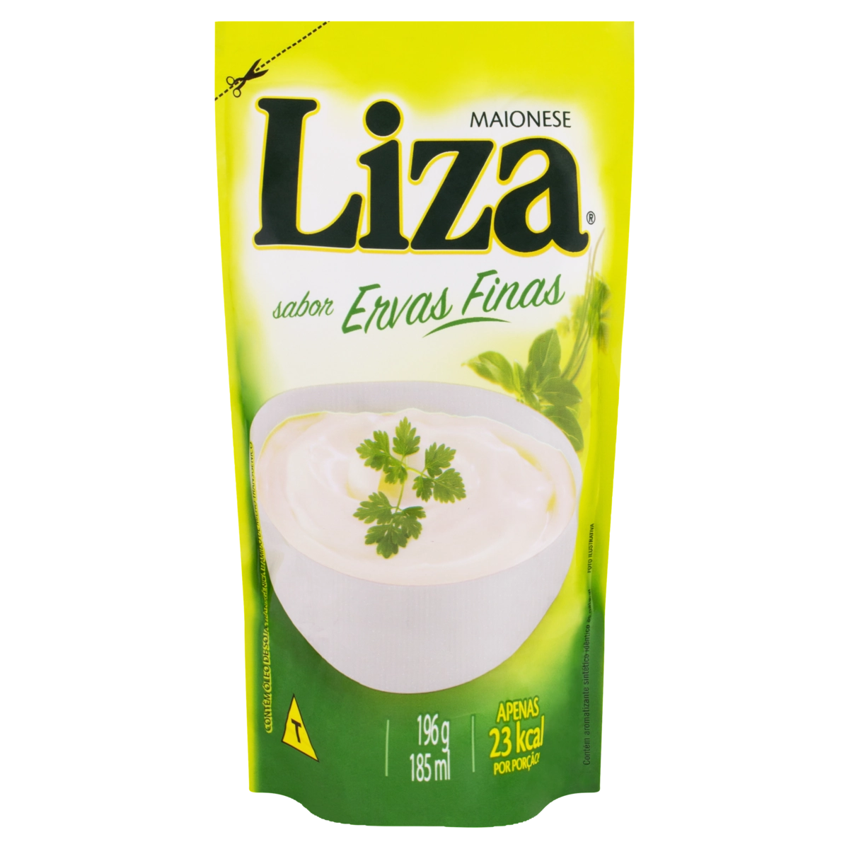 Maionese Ervas Finas Liza Sachê 196g