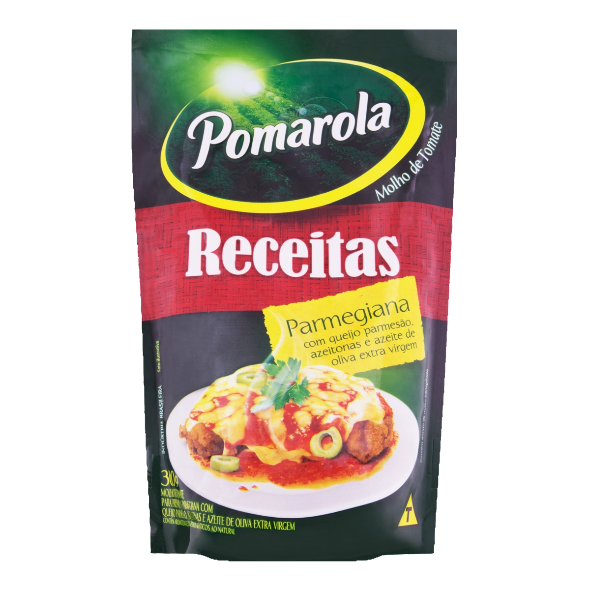 Molho De Tomate Parmegiana Pomarola Sabores Sachê 300g