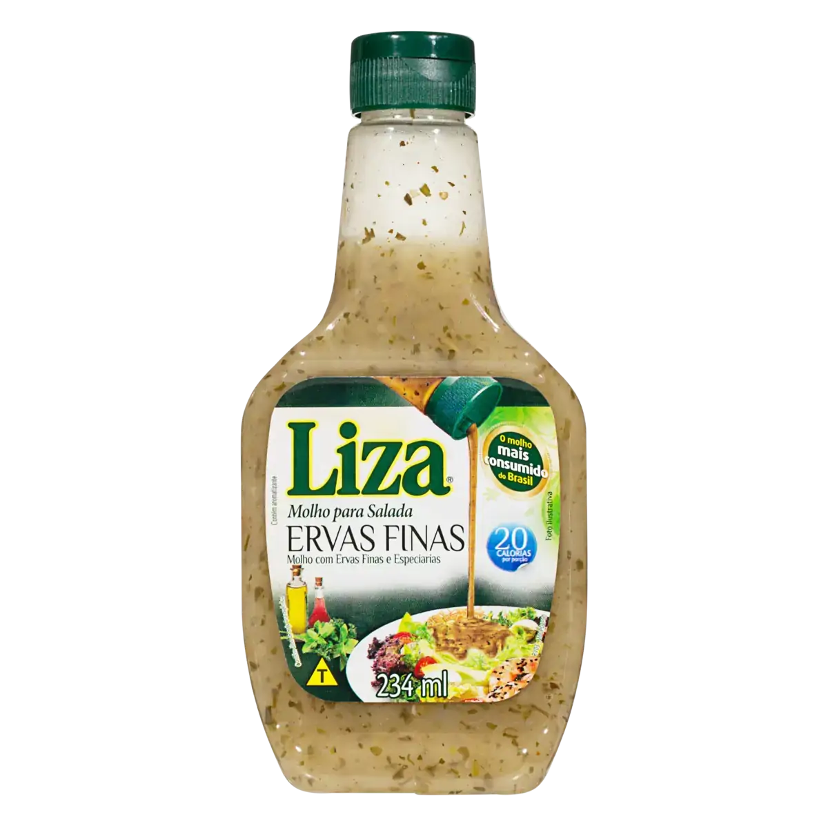 Molho Para Salada Ervas Finas Liza Squeeze 234ml