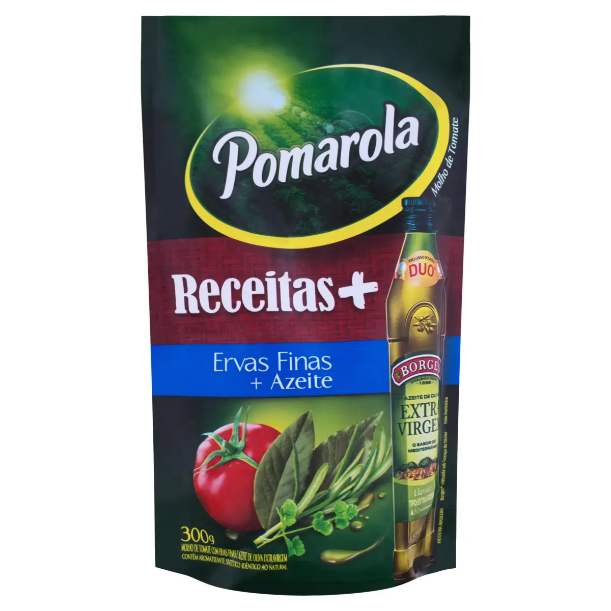 Molho De Tomate Pomarola Sachê 300g