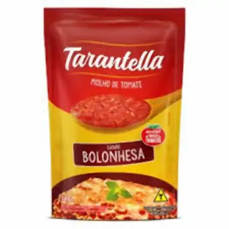 Molho De Tomate Bolonhesa Tarantella Sachê 340g