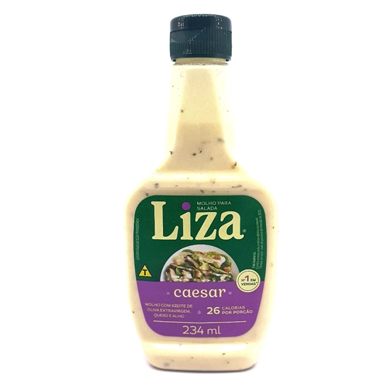 Molho Para Salada Caesar Liza Squeeze 234ml