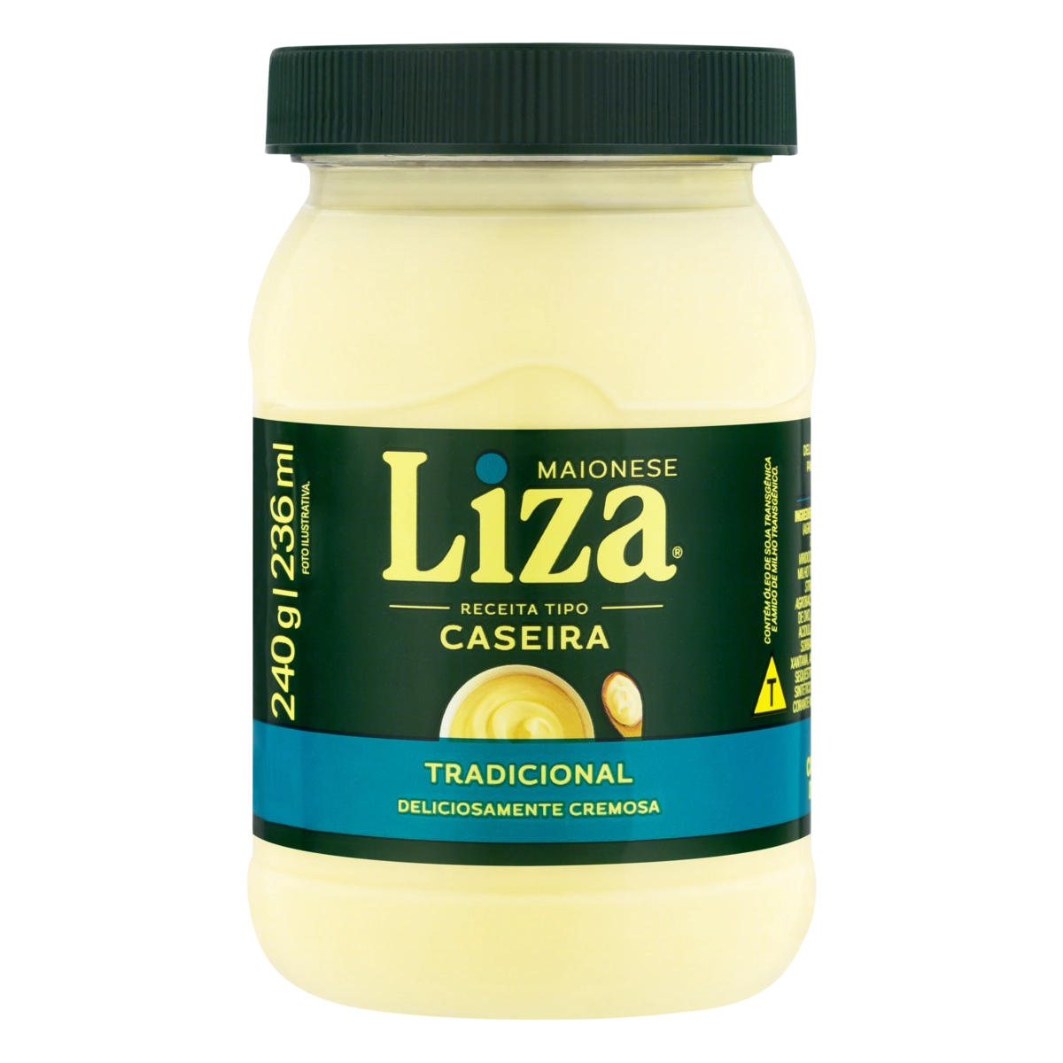 Maionese Caseira Tradicional Liza Pote 240g