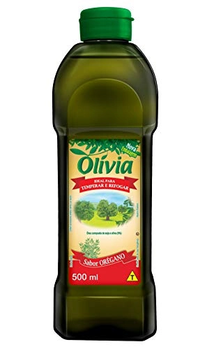 óleo Composto De Soja E Oliva Orégano Olívia Garrafa 500ml