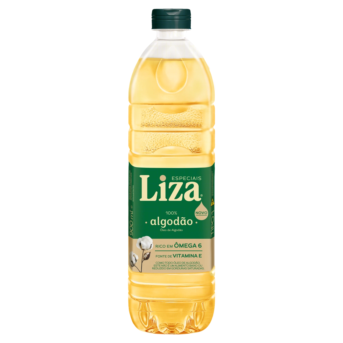 óleo De Algodão Tipo 1 Liza Especiais Garrafa 900ml