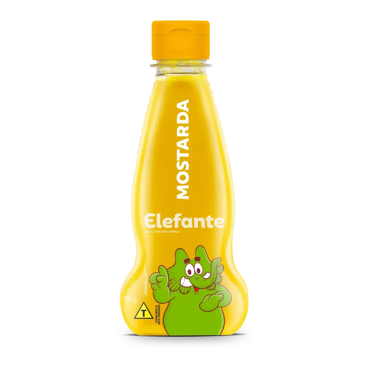 Mostarda Amarela Elefante Squeeze 180g