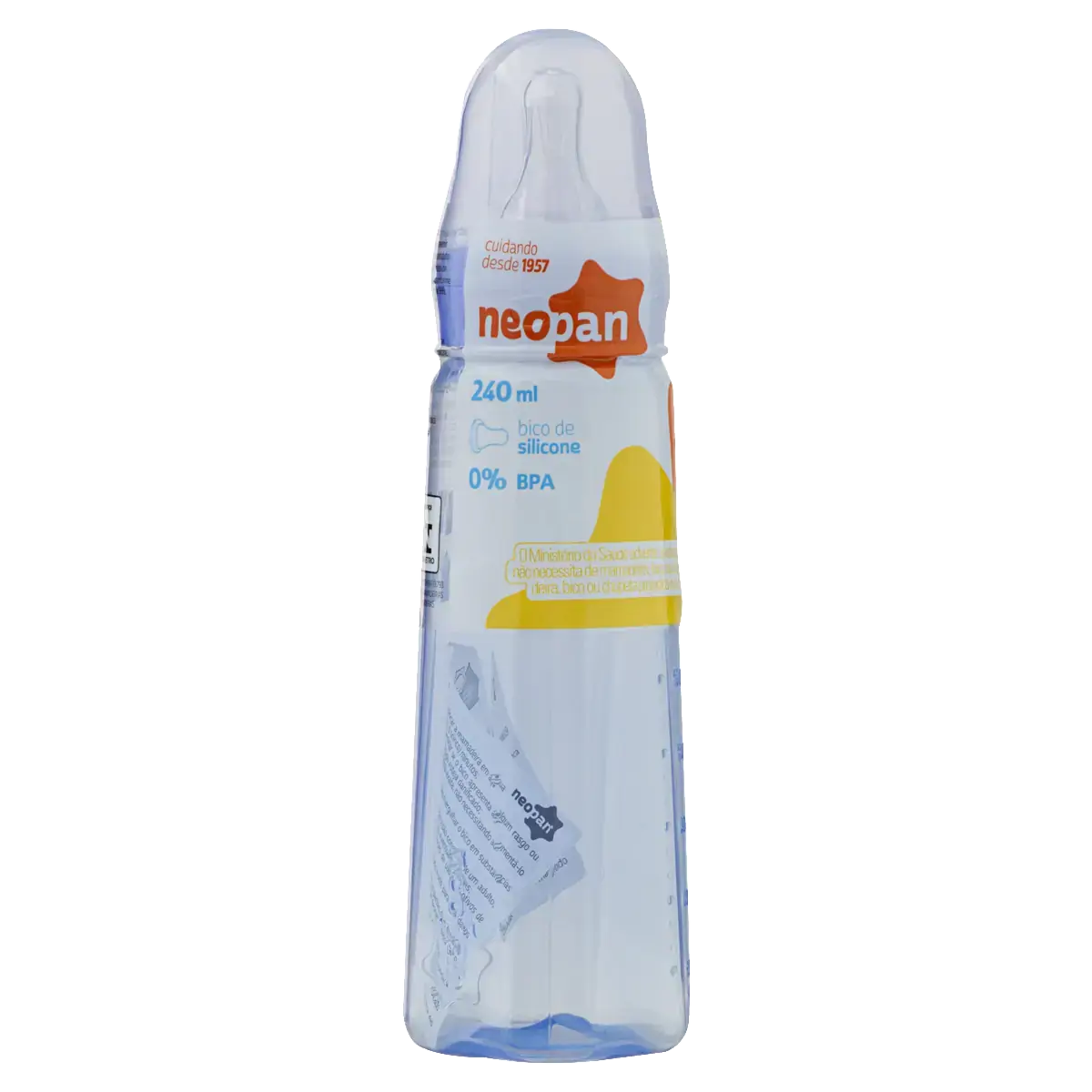 Mamadeira Azul 240ml Neopan