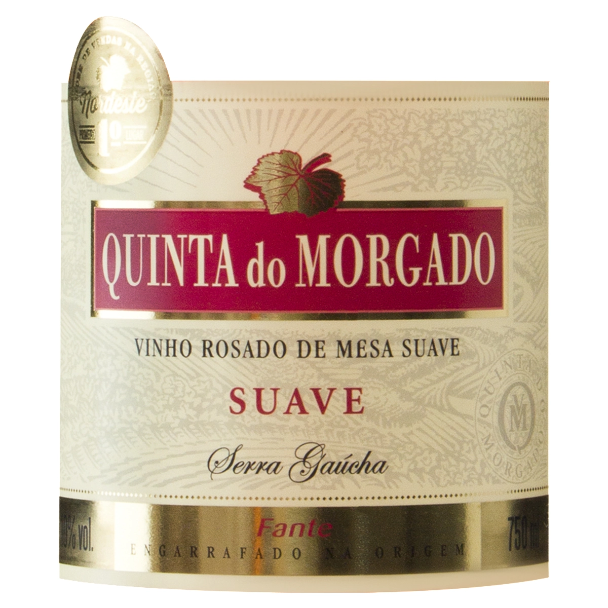 Vinho Brasileiro Rosé Suave Quinta Do Morgado Serra Gaúcha Garrafa 750ml