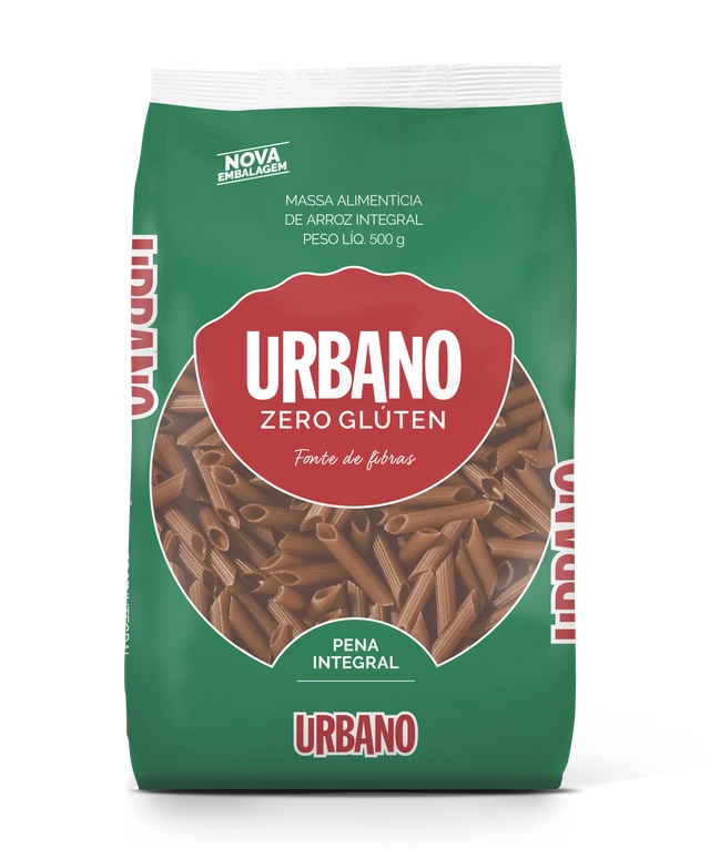 Massa Alimentícia De Arroz Integral Urbano Pena 500g