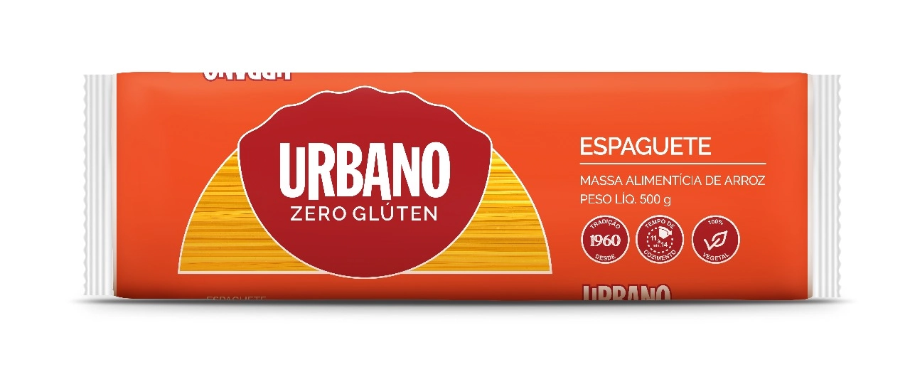 Massa Alimentícia De Arroz Urbano Espaguete 500g