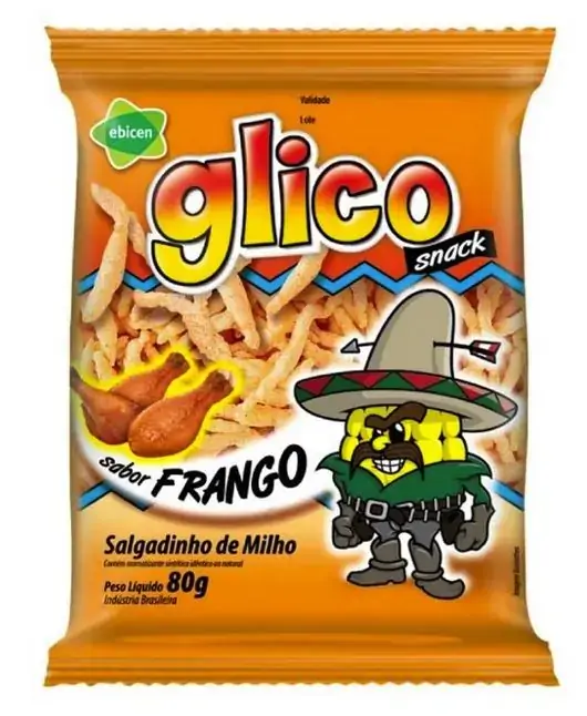 Snack Glico Frango