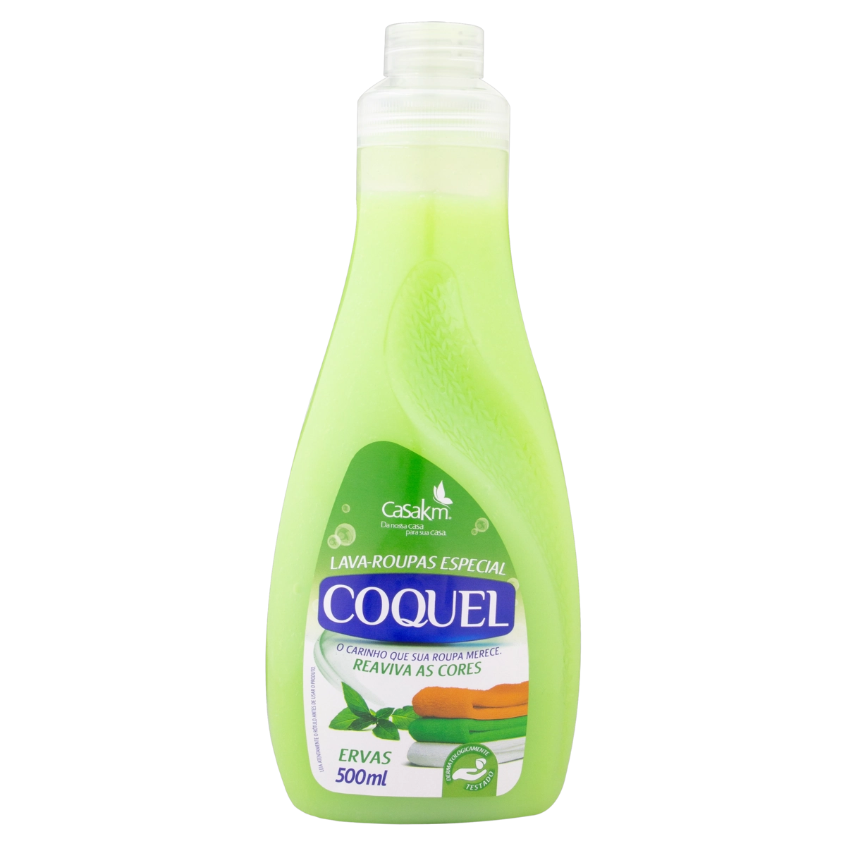 Lava Roupas Líquido Ervas Coquel Frasco 500ml