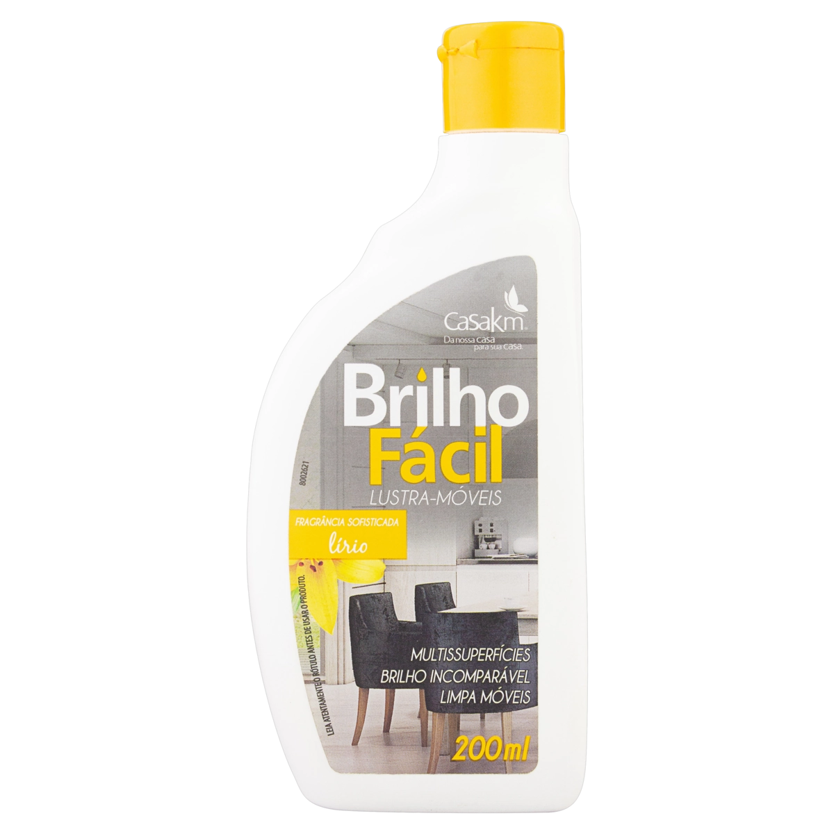Lustra Móveis Multissuperfícies Lírio Brilho Fácil Frasco 200ml