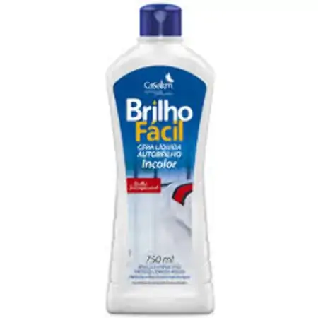 Cera Líquida Autobrilho Incolor Brilho Fácil Frasco 750ml