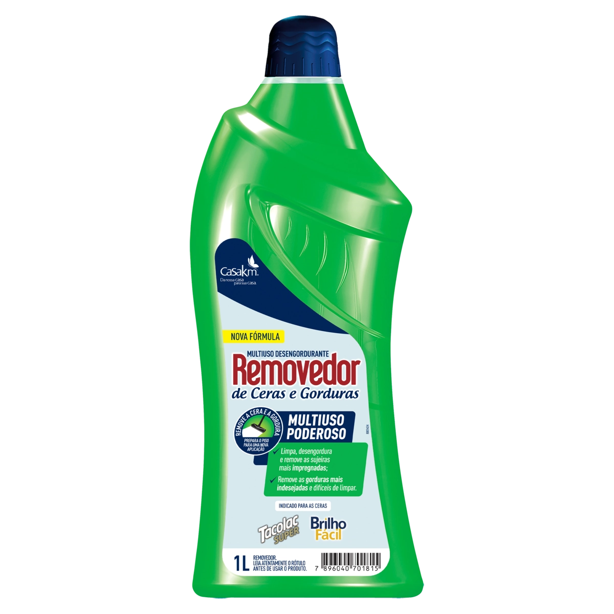 Removedor De Ceras E Gorduras Casa Km Frasco 1l