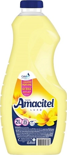Amaciante De Roupa Diversão Amacitel Luxo Frasco 2l