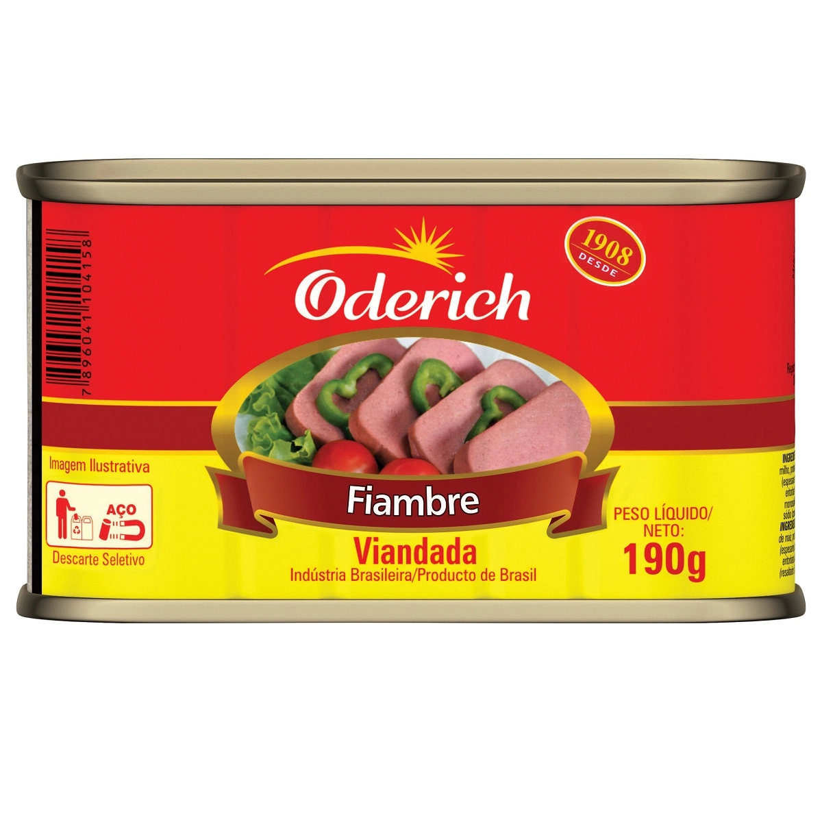 Oderich Fiambre 190g