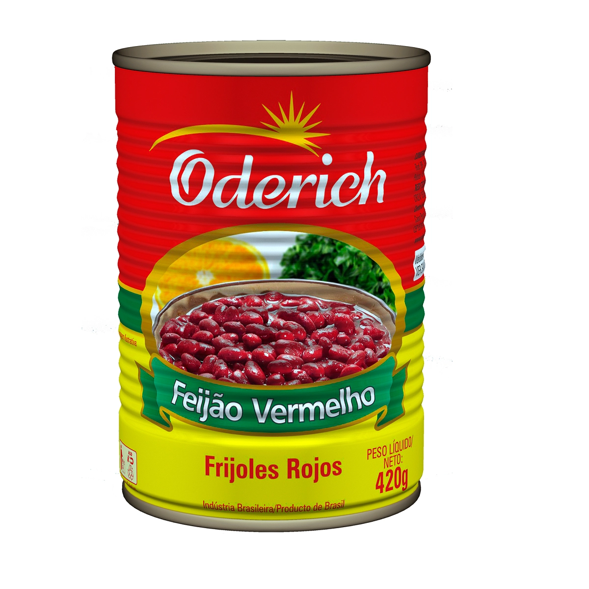 Feijao Vermelho Oderich T1 420g