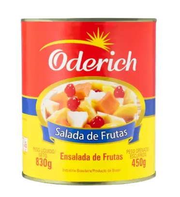 Salada De Fruta Oderich 450gr Tropicais Lta