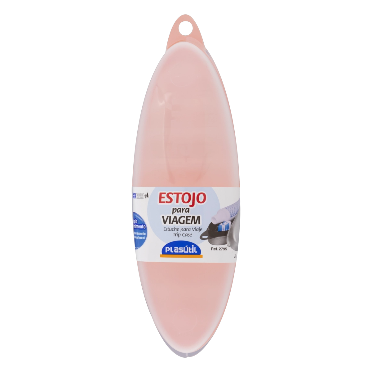 Porta Escova Dental Para Viagem Plasútil