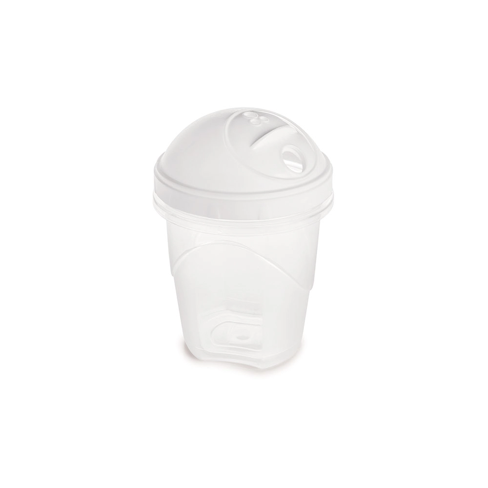 Farinheiro E Açucareiro Com Tampa Branca 700ml Plasútil
