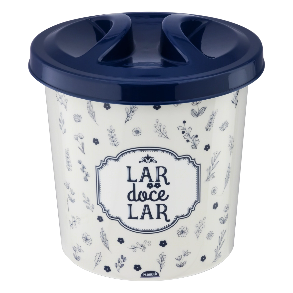 Lixeira Para Pia Lettering 2,5l Plasútil Decora