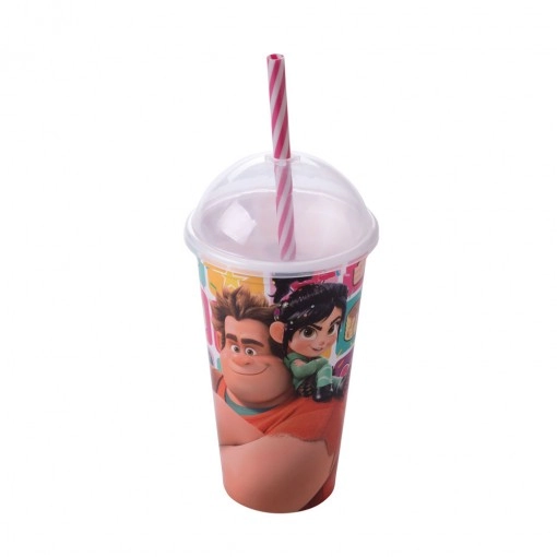 Copo Shake Plasutil 500ml Detona Ralph