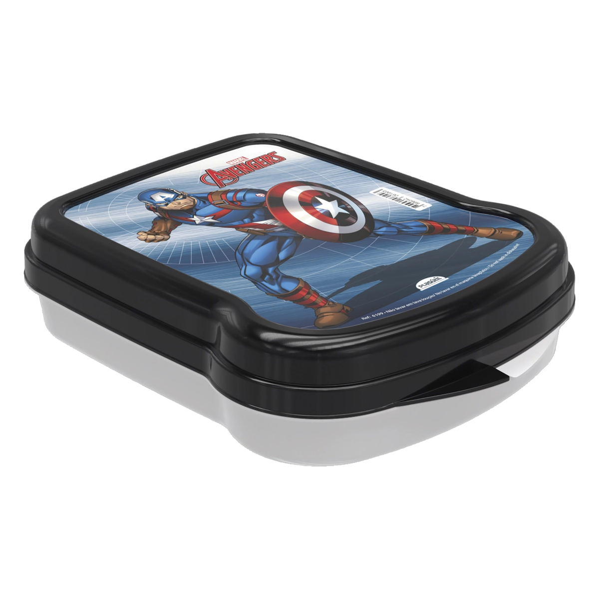 Sanduicheira Avengers Capitão América Plasútil
