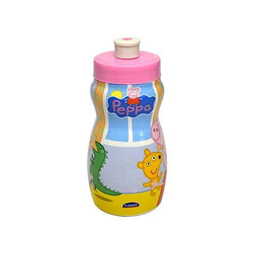 Garrafa Squeeze Infantil Peppa Pig Plasútil