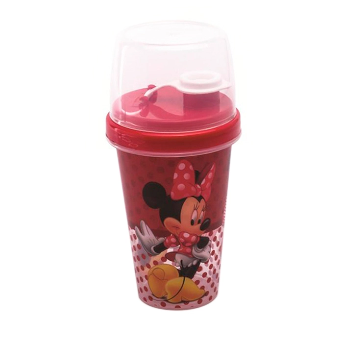 Mini Shakeira Infantil Minnie 320ml Plasútil