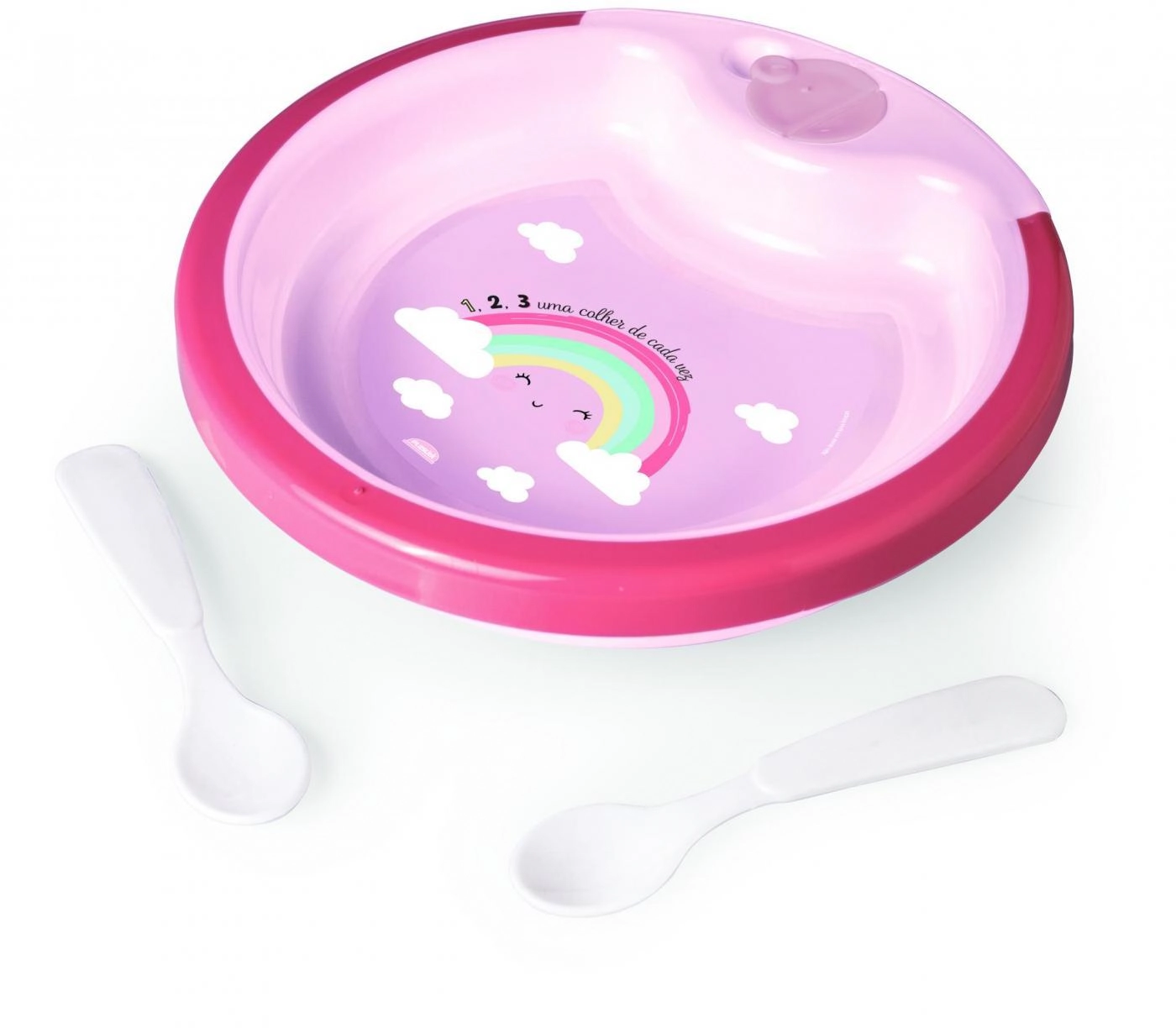 Prato Termico Inf 450ml C/2 Decor