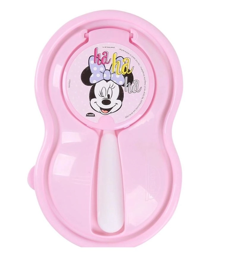 Pote Papinha Plasutil 320ml Minnie Baby