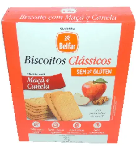 Belfar Biscoito Com Maca E Canela 28,7g Mamy