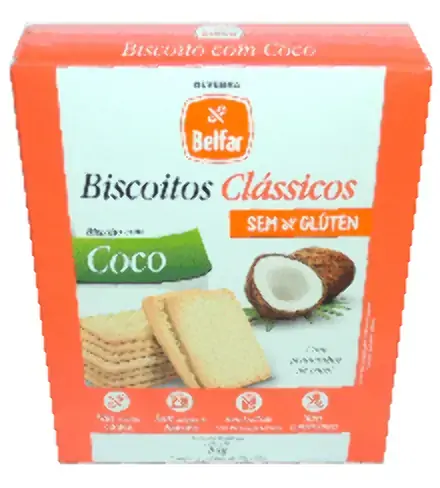 Bisc Classicos Coco S/ Gluten 28,g .