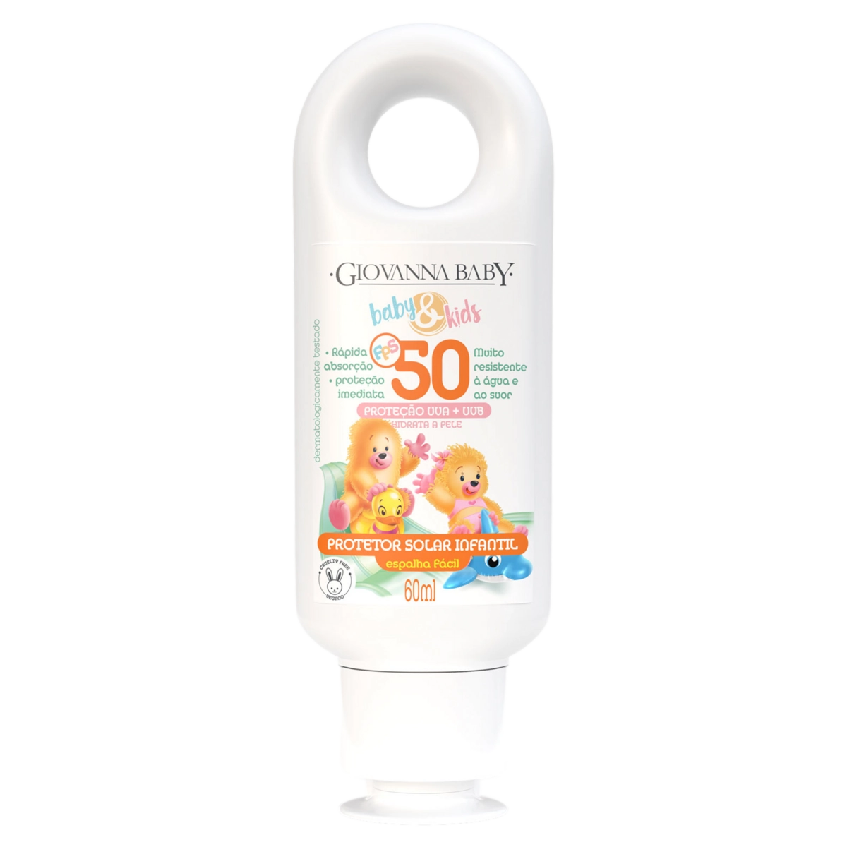 Protetor Solar Fps 50 Giovanna Baby Kids Bisnaga 60ml