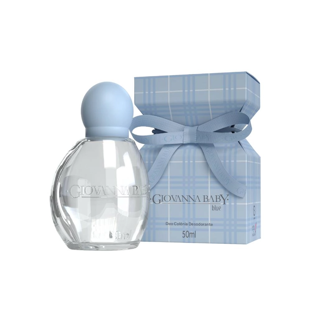 Colônia Desodorante Giovanna Baby 50ml Azul Unit